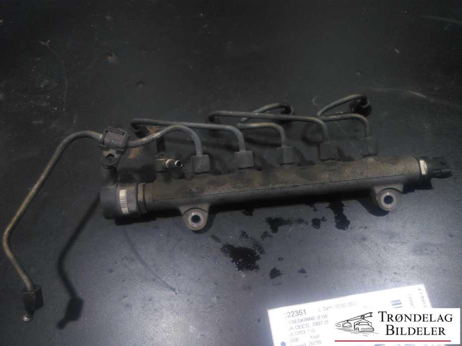 Dyseskinne (fuelrail) til Kia Cee