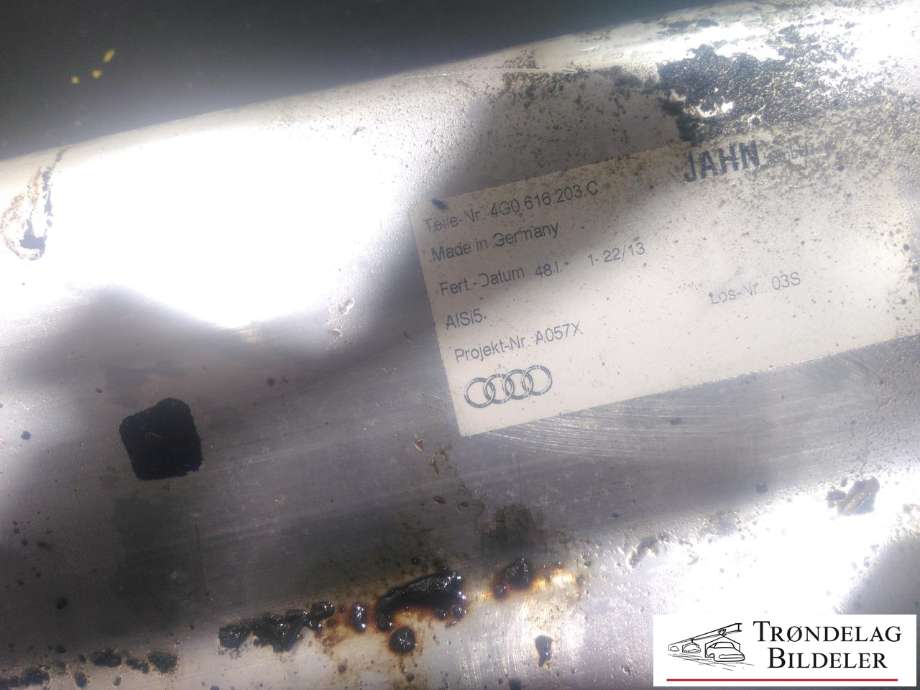 Lufttørke/regulator til Audi A6, Allroad 2012-2014 (Type III, Fase 1) (C7) (C7) (4G0 616 203 C|)
