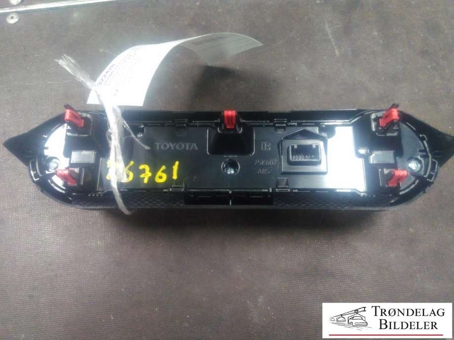 Varmeapparat betjening til Toyota RAV4 2019-->> (Type V)  