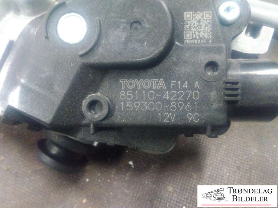 Viskermotor frontrute komplett m/overføring til Toyota RAV4 2019-->> (Type V)  (TOYOTA|85110-42270|159300-8961|)