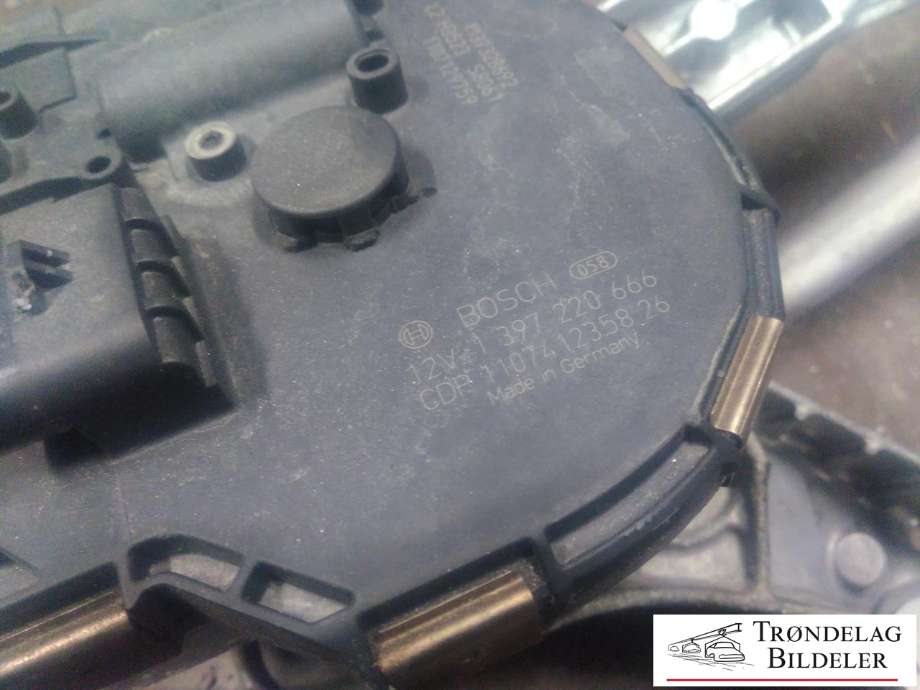 Viskermotor frontrute komplett m/overføring til Mercedes C-Klasse 2011-2014 (Fase 2) (W204) (W204) (BOSCH|1 397 220 666|3 397 021 440|)