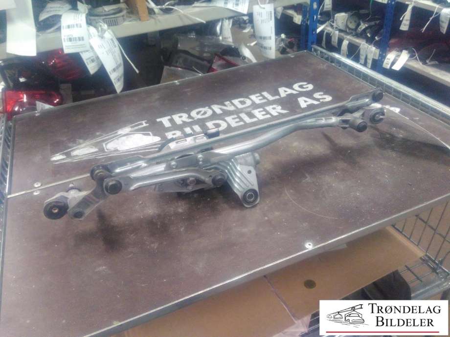 Viskermotor frontrute komplett m/overføring til Audi A6, Allroad 2012-2014 (Type III, Fase 1) (C7) (C7) (4G1955119|3397021411BOY|)