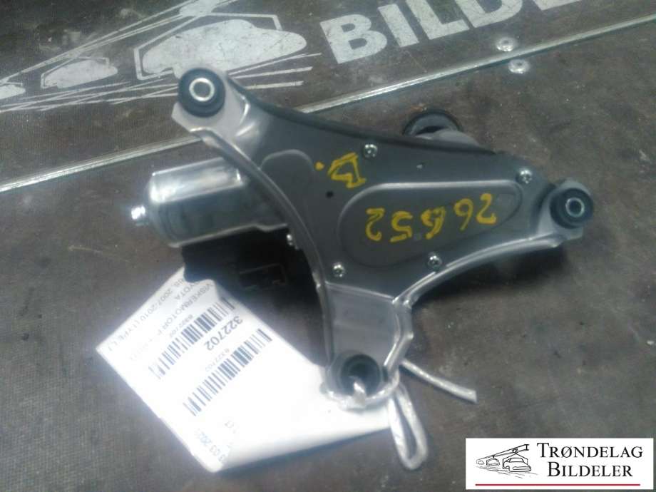 Viskermotor bakrute til Toyota Auris 2007-2010 (Type I, Fase 1)  (8513002030|)