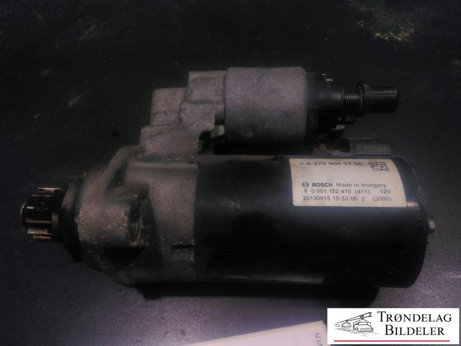 Starter til Mercedes A-Klasse 2012-2018 (W176) (W176) (BOSCH|A 270 906 07 00|0 001 152 410|)