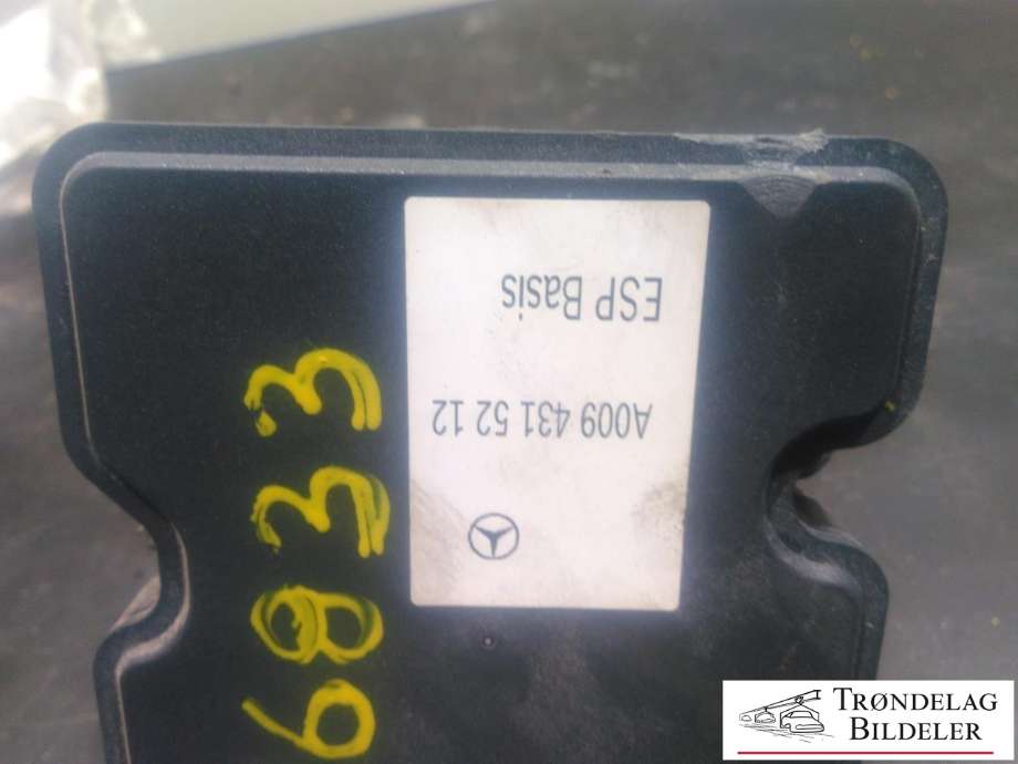 ABS sentral til Mercedes A-Klasse 2012-2018 (W176) (W176) (A 009 431 52 12|A 009 431 22 12|A 009 431 65 12)