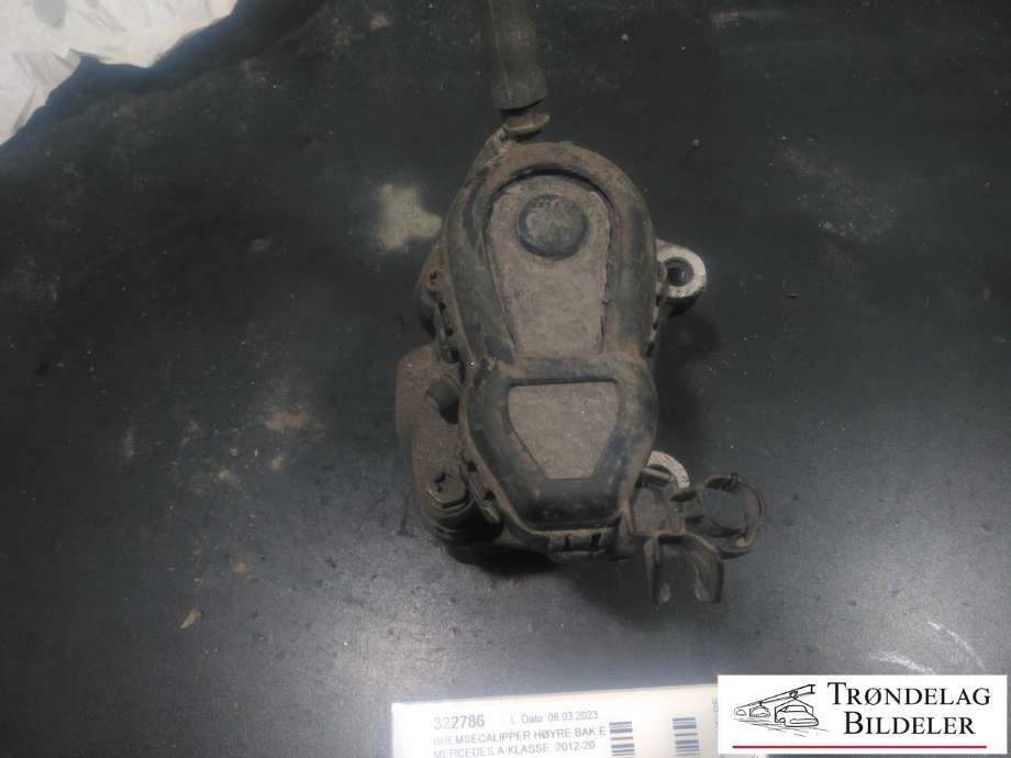 Bremsecaliper høyre bak, elektrisk til Mercedes A-Klasse 2012-2018 (W176) (W176) (A 000 423 24 81|A 001 421 35 86|295X10MM)