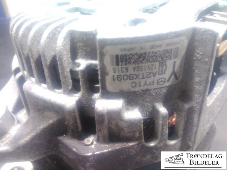 Dynamo til Mazda CX-5 2012-2017 (Type I)  (12V150A 6315|A2TX9091|)