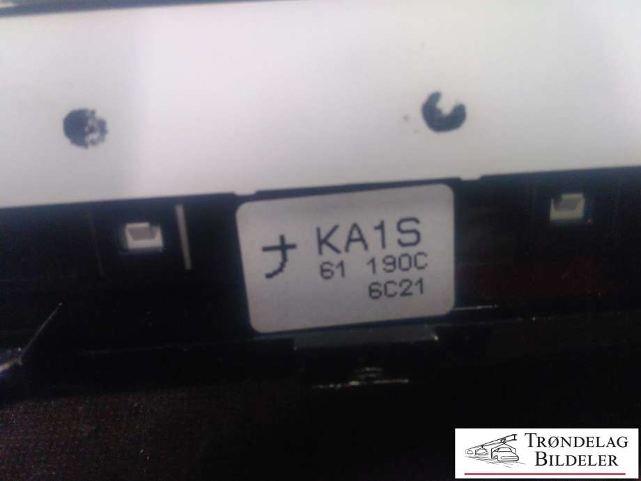 Varmeapparat betjening til Mazda CX-5 2012-2017 (Type I)  (KA1S61190C|)