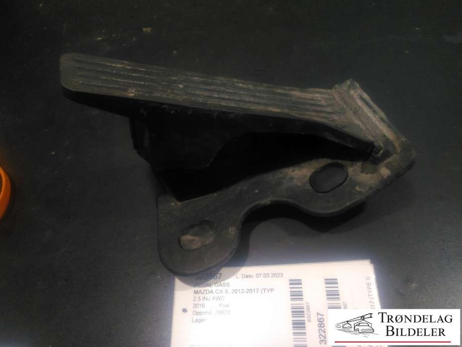 Pedal gass til Mazda CX-5 2012-2017 (Type I)  (MAZDA|6PV 312 041-16|GHK3-41600-E|)