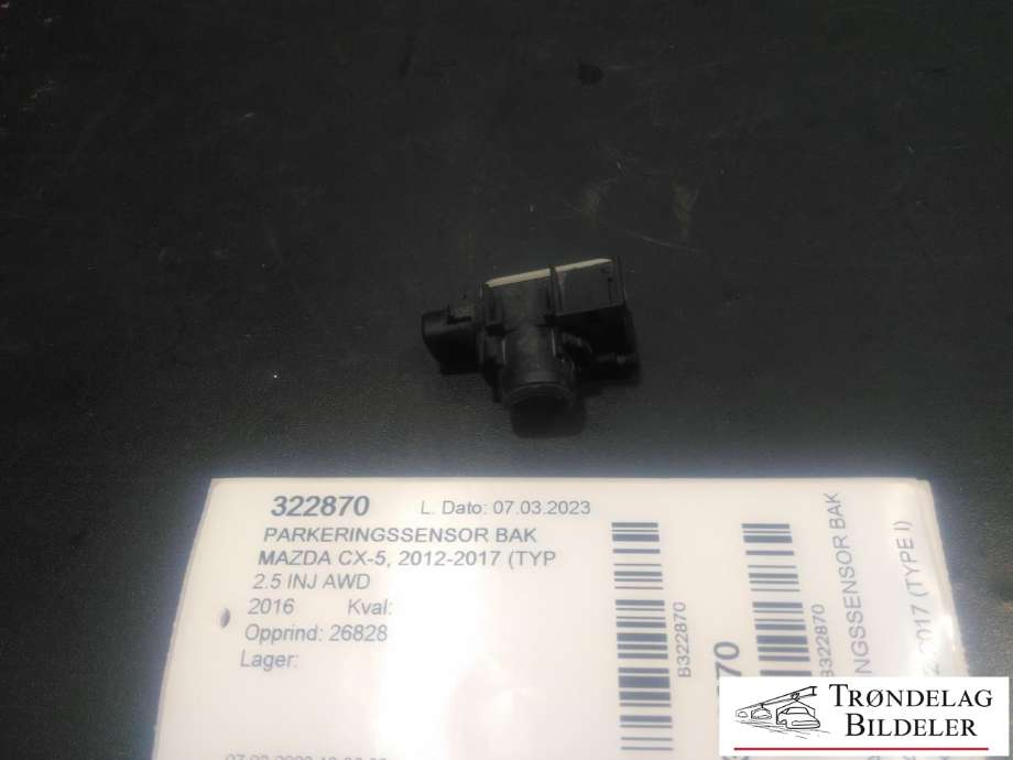 Parkeringssensor bak til Mazda CX-5 2012-2017 (Type I) (KD47-67UCI|54k14d1|K6021)