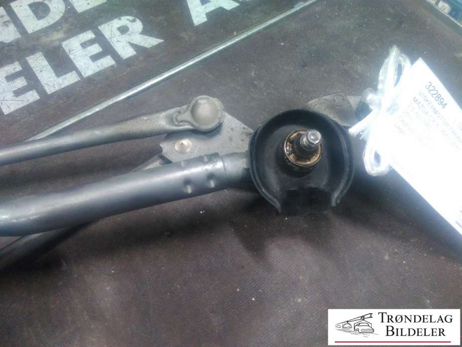 Viskermotor frontrute komplett m/overføring til Mazda CX-5 2012-2017 (Type I)  (KD53-67340D|159300-7661|)