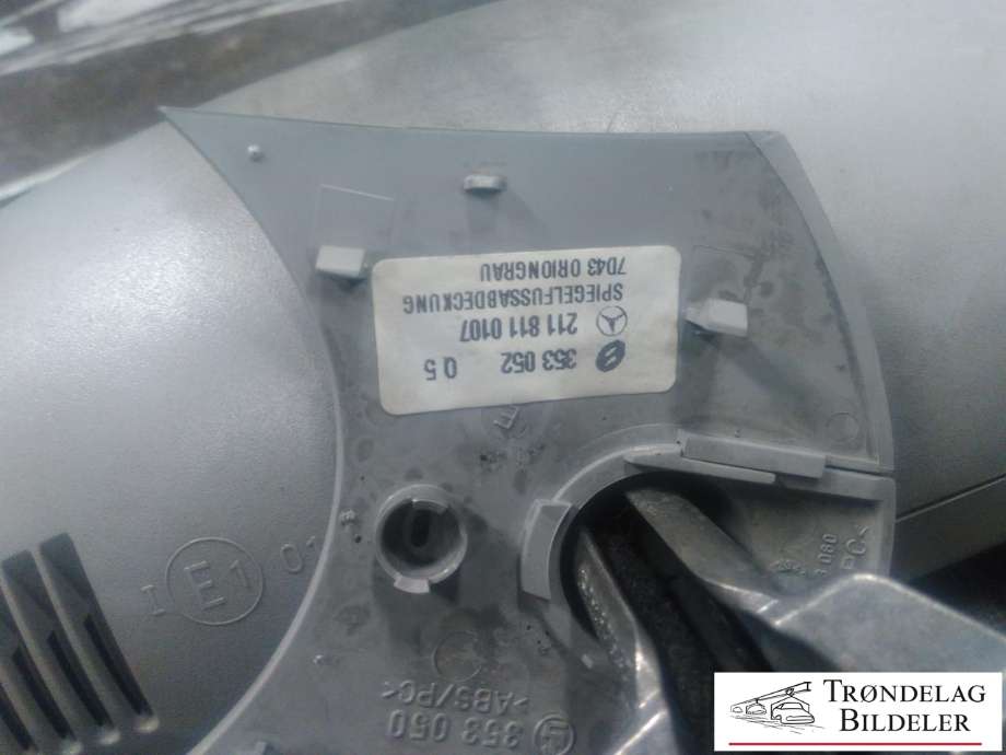 Speil innvendig til Mercedes E-Klasse 2002-2006 (Fase 1) (W211) (W211) (211 811 0107|2118101717|)