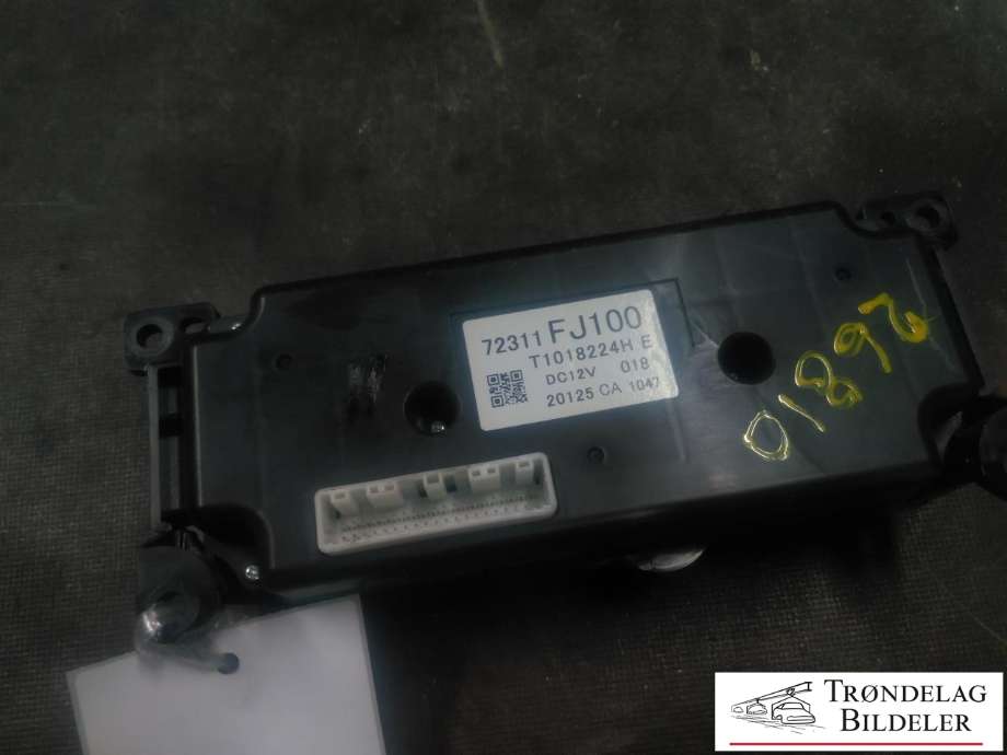 Varmeapparat betjening til Subaru XV 2012-2017 (Type I)  (F2311 FJ100|T1018224HE|)