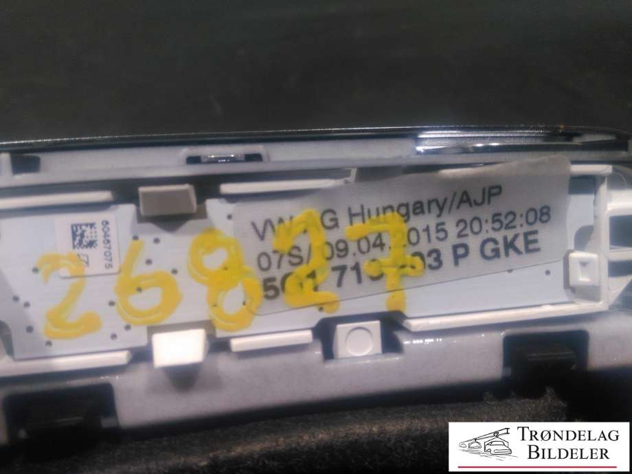 Girstang/girvelger automat til VW Golf VII 2012-2017 (Fase 1)  (5G1 713 203 P GKE|)