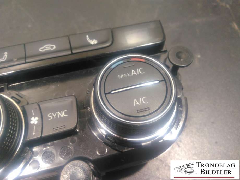 Varmeapparat betjening til VW Golf VII 2012-2017 (Fase 1)  (5GE 907 044 AE|)