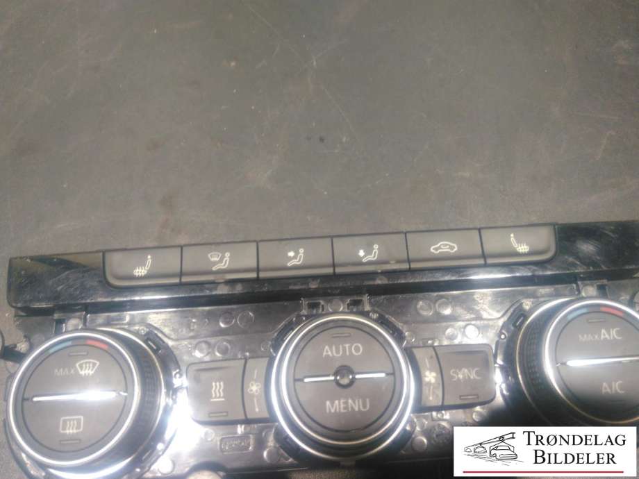 Varmeapparat betjening til VW Golf VII 2012-2017 (Fase 1)  (5GE 907 044 AE|)