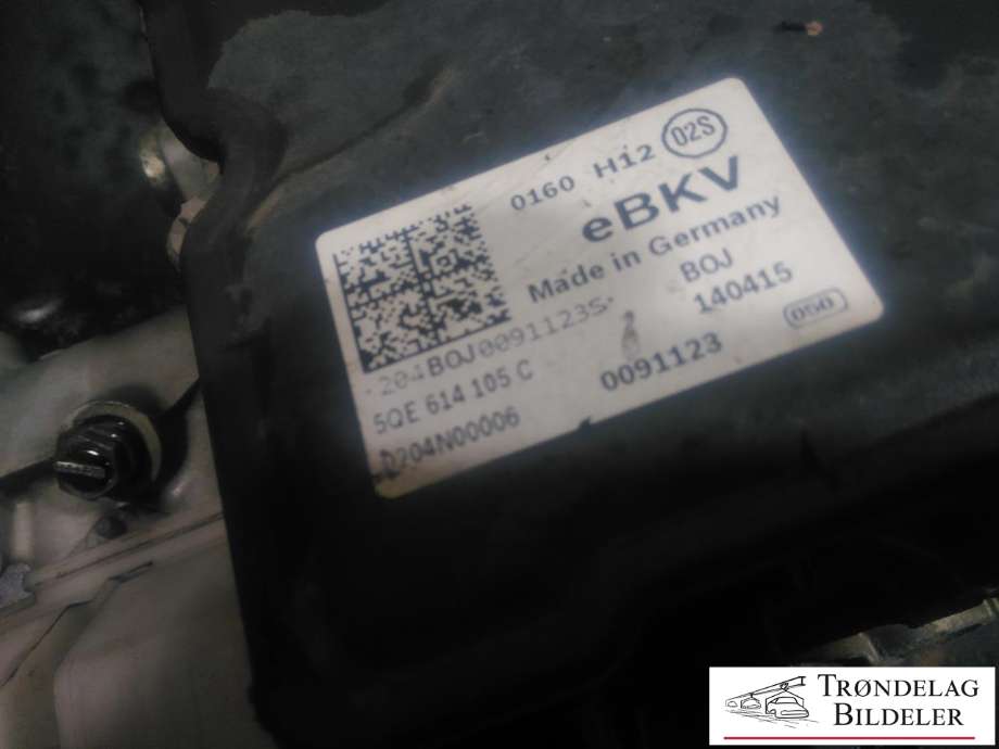 Bremsekraft-forsterker til VW Golf VII 2012-2017 (Fase 1)  (5QE 614 105C|0204N00006|)