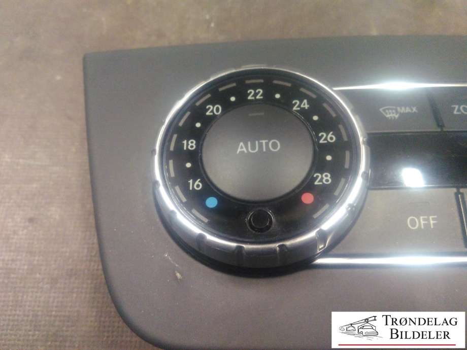 Varmeapparat betjening til Mercedes GL 2012-2016 (Fase 1) (X166) (X166) (A166 900 69 08|)