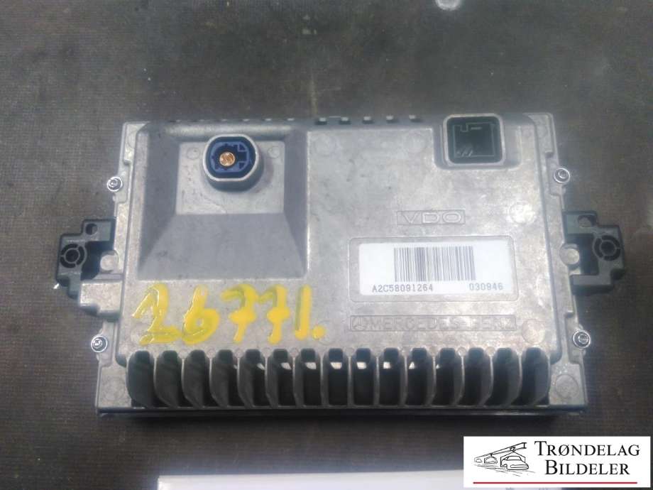 Instrument kjørecomputer til Mercedes GL 2012-2016 (Fase 1) (X166) (X166) (A2C58091264|)