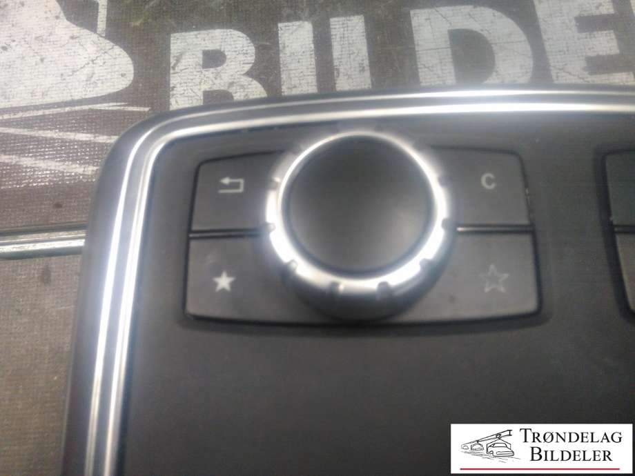 Bilstereo navigasjon betjeningspanel til Mercedes GL 2012-2016 (Fase 1) (X166) (X166) (A1669051351|)