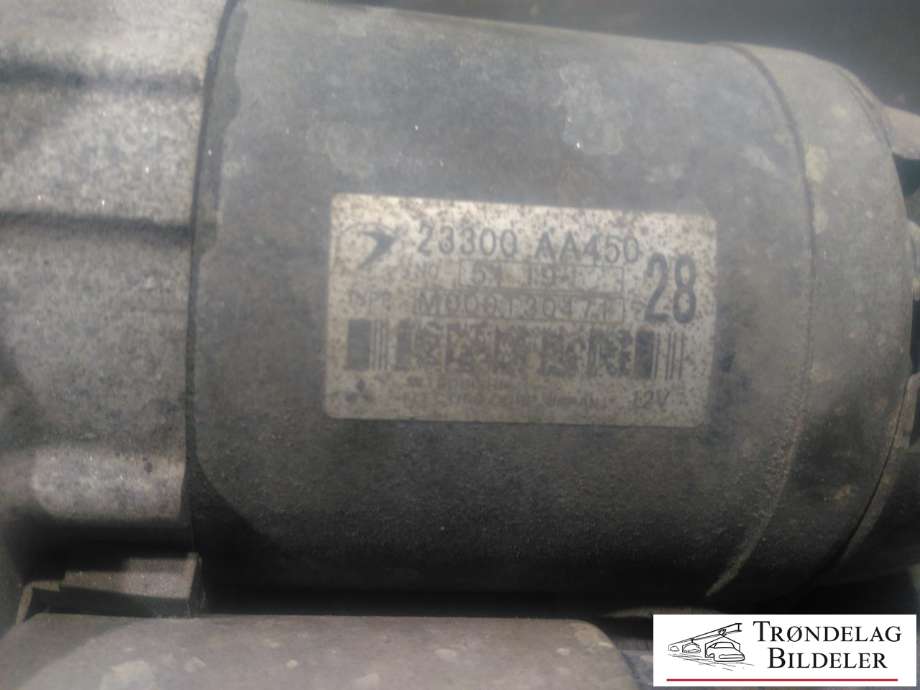 Starter til Subaru Forester 2002-2005 (Type II, Fase 1) (M000T30471|23300AA450|)