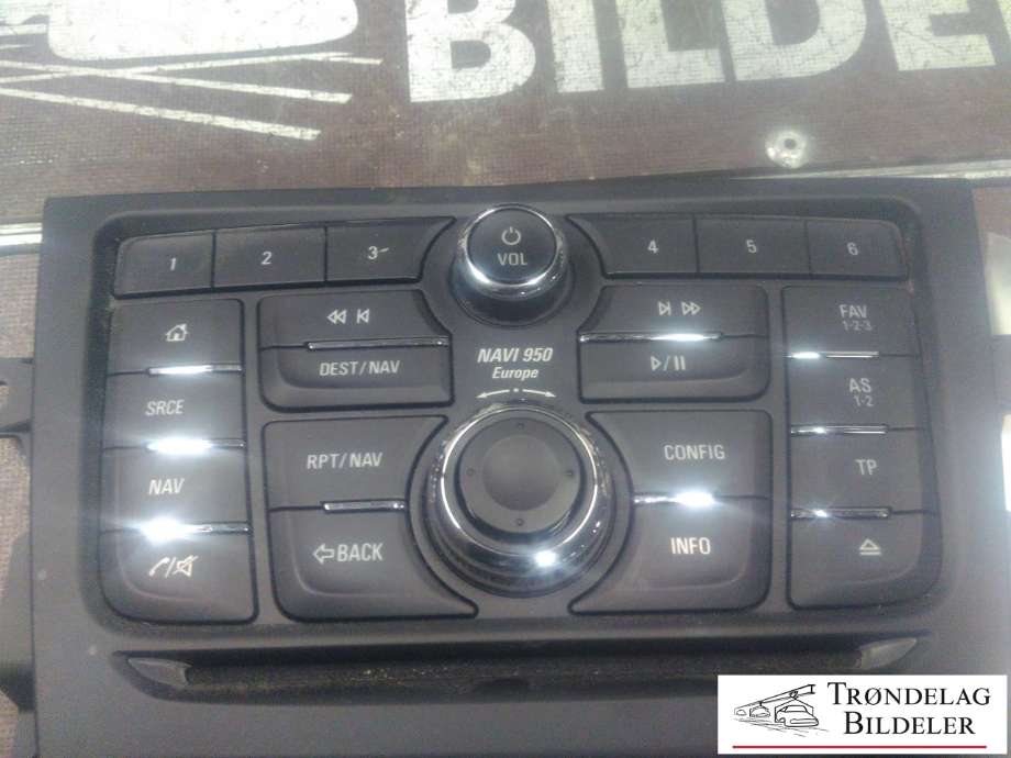Varmeapparat betjening til Opel Mokka 2012-2016 (Type I, Fase 1)  (A2C87218100|95352486|20765760)