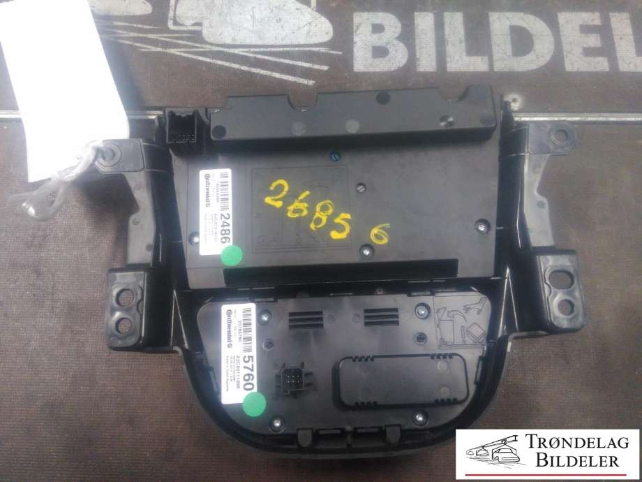 Varmeapparat betjening til Opel Mokka 2012-2016 (Type I, Fase 1)  (A2C87218100|95352486|20765760)