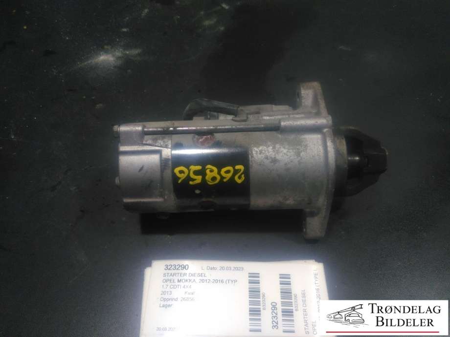 Starter diesel til Opel Mokka 2012-2016 (Type I, Fase 1) (GM|55578420|M002T86271|)