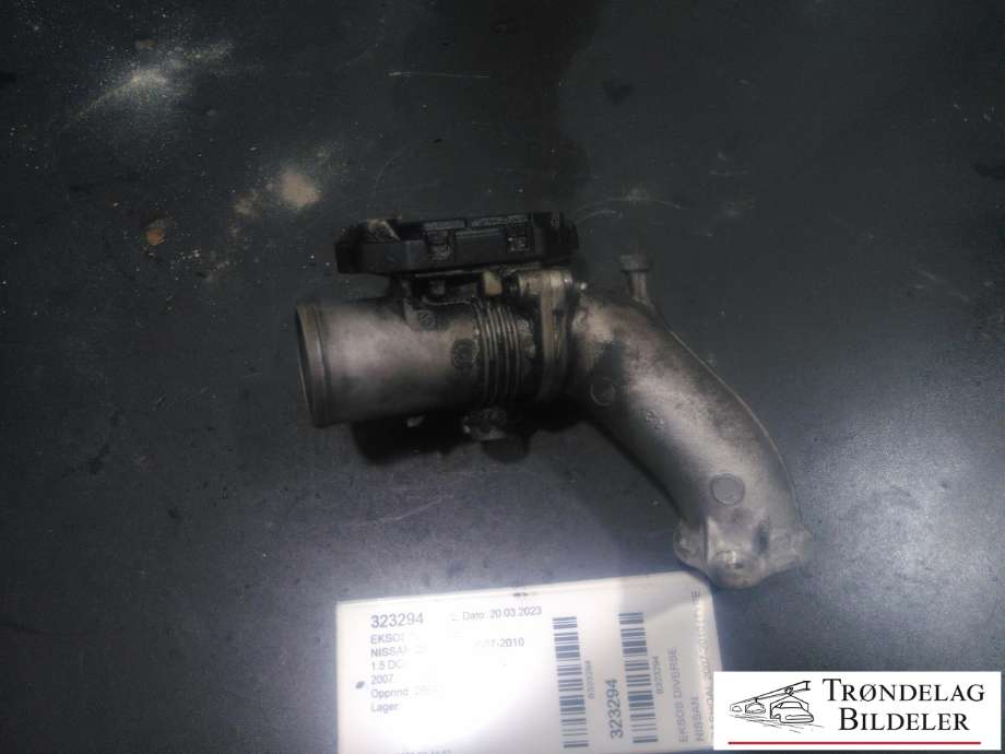 Eksos diverse til Nissan Qashqai, 2007-2010 (Type I, Fase 1)  