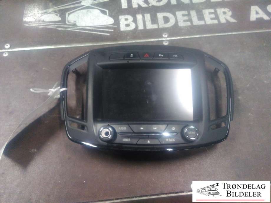 Bilstereo betjeningspanel til Opel Insignia A, 2014-2017 (90802618)