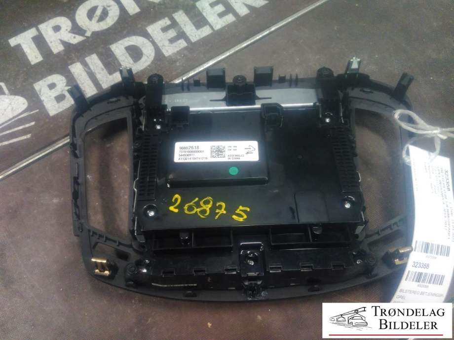 Bilstereo betjeningspanel til Opel Insignia A 2014-2017 (90802618|544930977|)