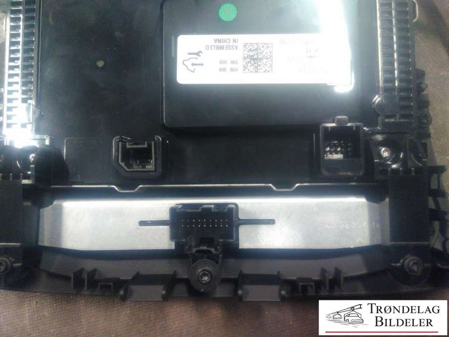 Bilstereo betjeningspanel til Opel Insignia A 2014-2017 (90802618|544930977|)