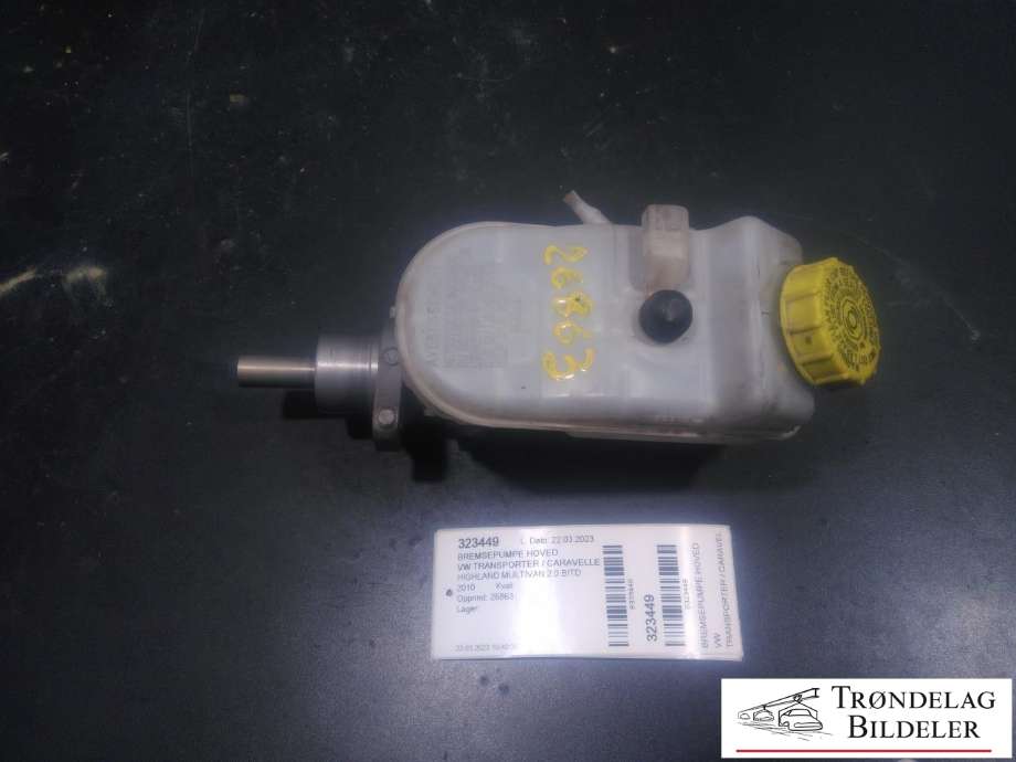 Bremsepumpe hoved til VW Transporter / Caravelle, 2009-2015 (Fase 2) (T5) (T5) 