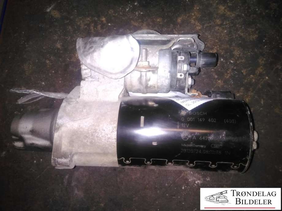Starter diesel til Mercedes GL 2012-2016 (Fase 1) (X166) (X166) (BOSCH|0001149402|)