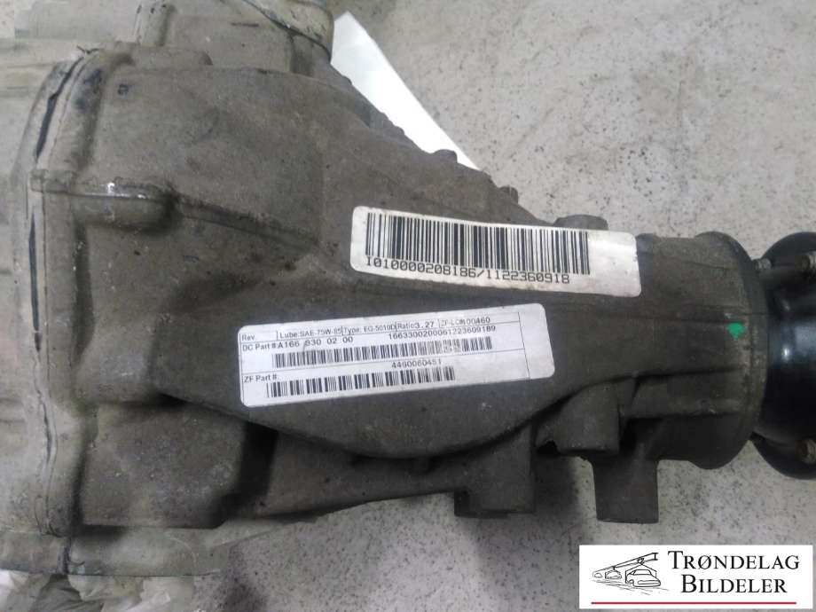 Kardang klokke foran til Mercedes GL 2012-2016 (Fase 1) (X166) (X166) (A1663300200|)