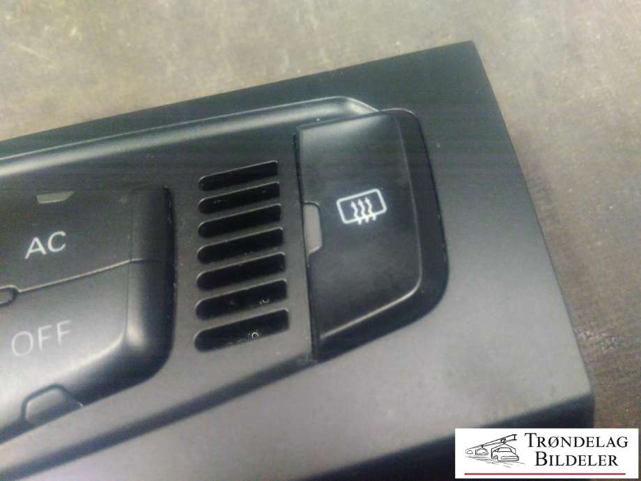 Varmeapparat betjening til Audi Q5 2008-2012 (Type I, Fase 1)  (8T1 820 043 AH|A2C53345972|)