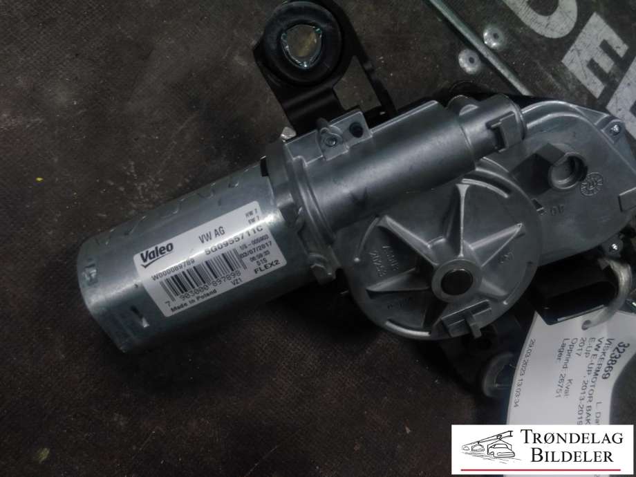 Viskermotor bakrute til VW E-Up, 2013-2019  (VALEO|5G0 955 711 C)