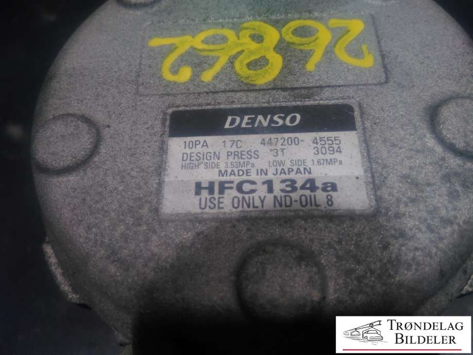 Aircondition kompressor til Toyota Land Cruiser 90 1996-2002 (DENSO|8832035610|8832026H91|)