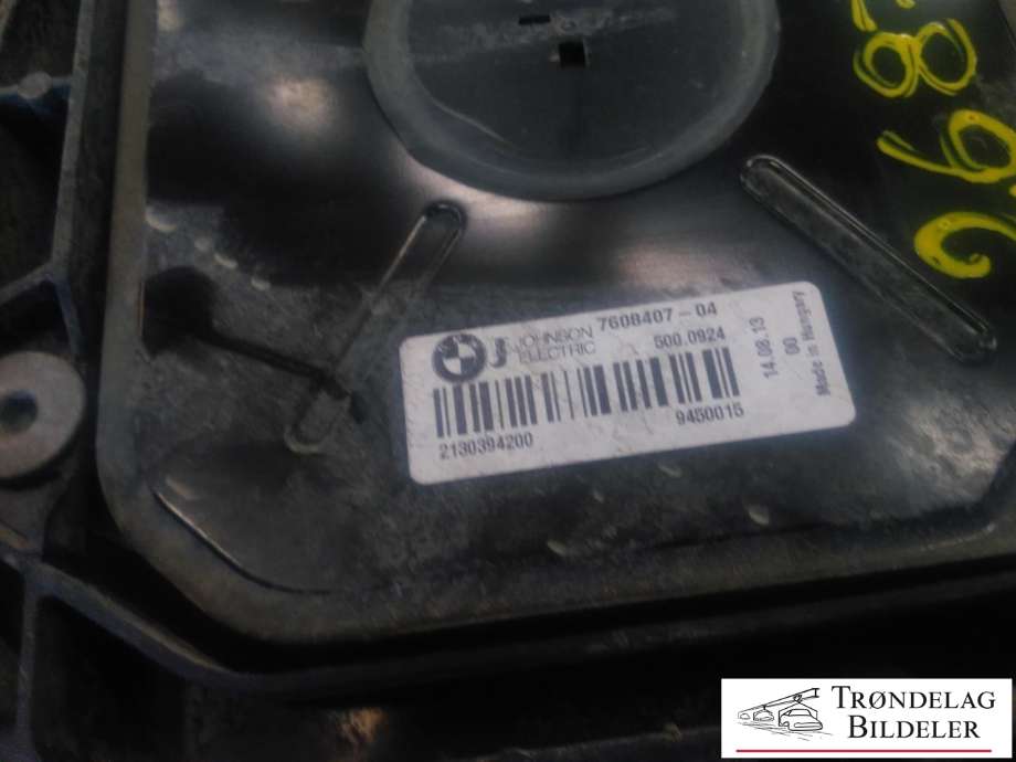 Kjølevifte elektrisk til BMW 3-Serie 2012-2018 (F30/F31/F34) (F30/F31/F34) (BMW|7608407-04|)