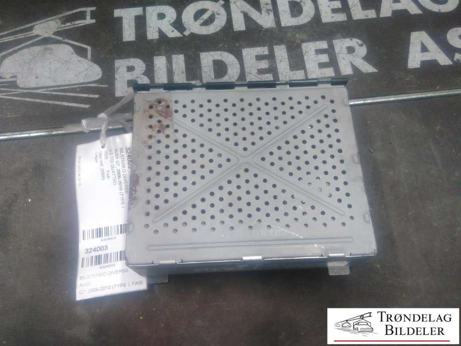 Bilstereo diverse til Audi Q7, 2006-2010 (Type I, Fase 1)  (BECKER|4E0 035 541 L)