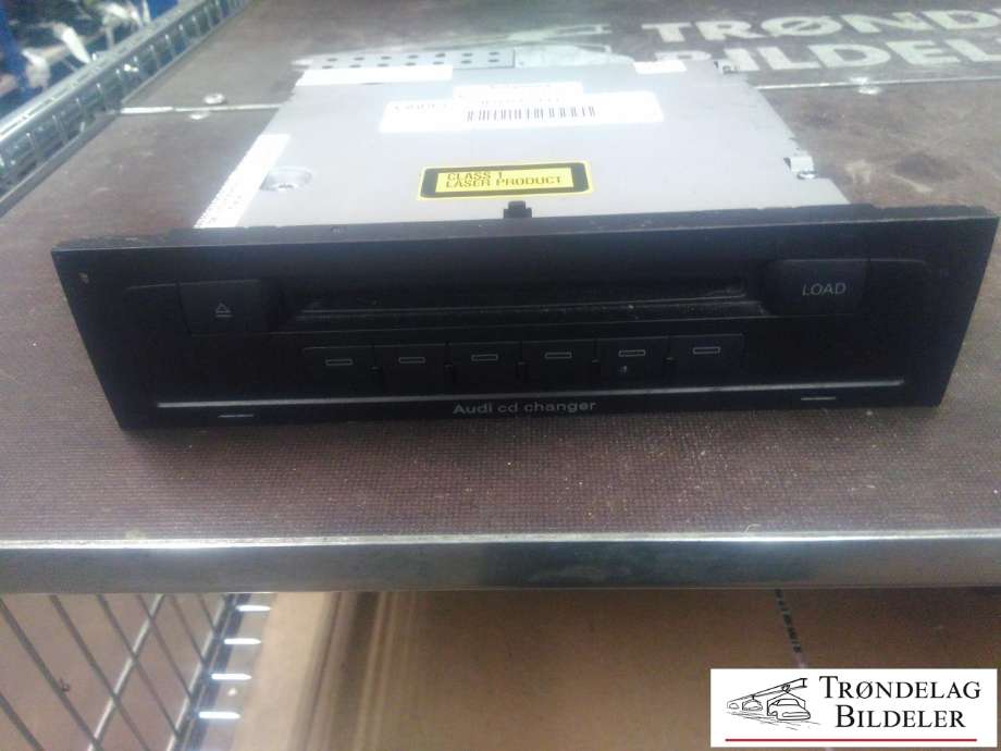 Bilstereo CD-veksler til Audi Q7, 2006-2010 (Type I, Fase 1)  (4L0 035 111)