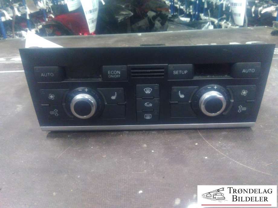 Varmeapparat betjening til Audi Q7, 2006-2010 (Type I, Fase 1)  (4L0 820 043 F)