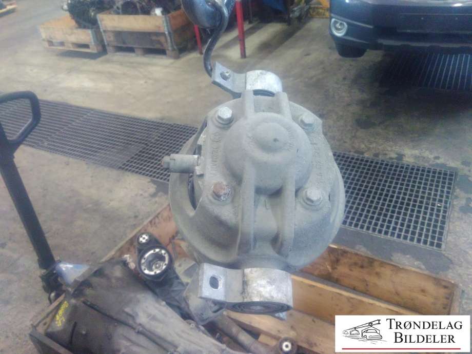 Fjær bak nivå luftpute/belg til Audi Q7 2006-2010 (Type I, Fase 1)  (7L8 616 020 C|7L8 616 020 G|)
