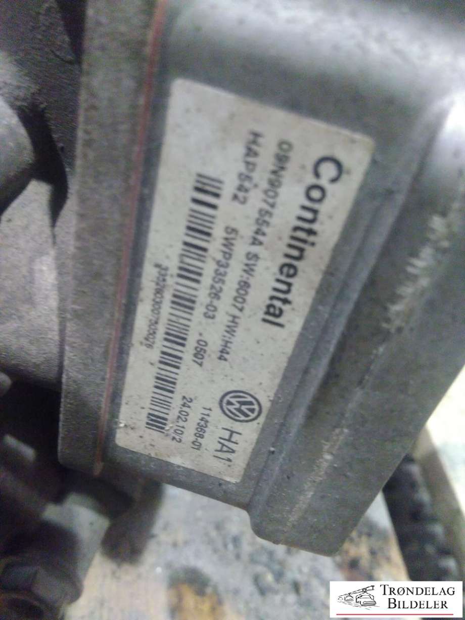 Kardang klokke bak til VW Transporter / Caravelle 2009-2015 (Fase 2) (T5) (T5) (09N 525 010|LKD|)