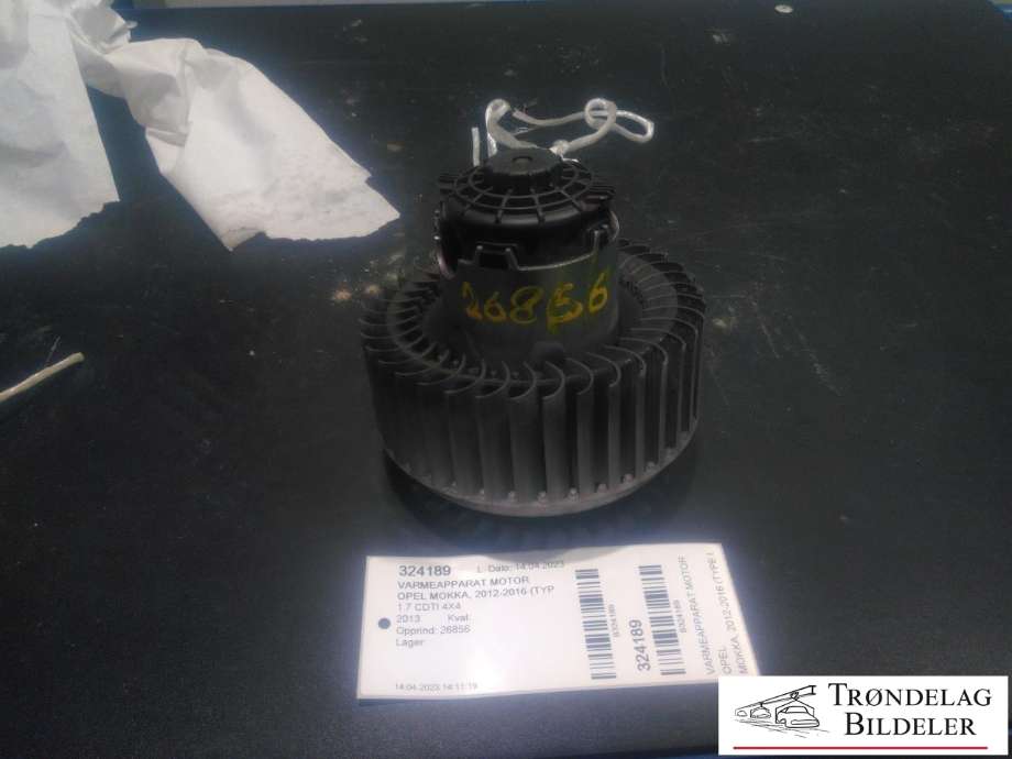 Varmeapparat motor til Opel Mokka 2012-2016 (Type I, Fase 1)