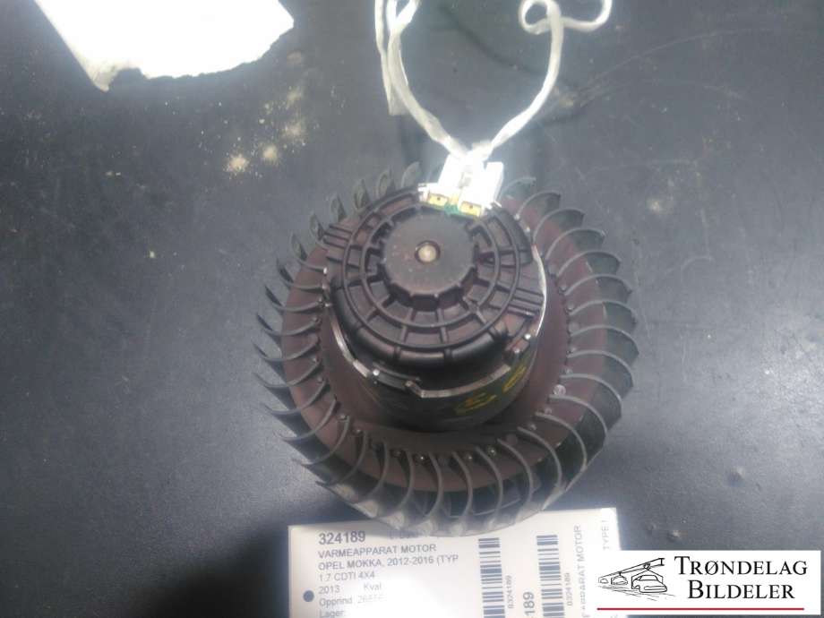 Varmeapparat motor til Opel Mokka 2012-2016 (Type I, Fase 1)