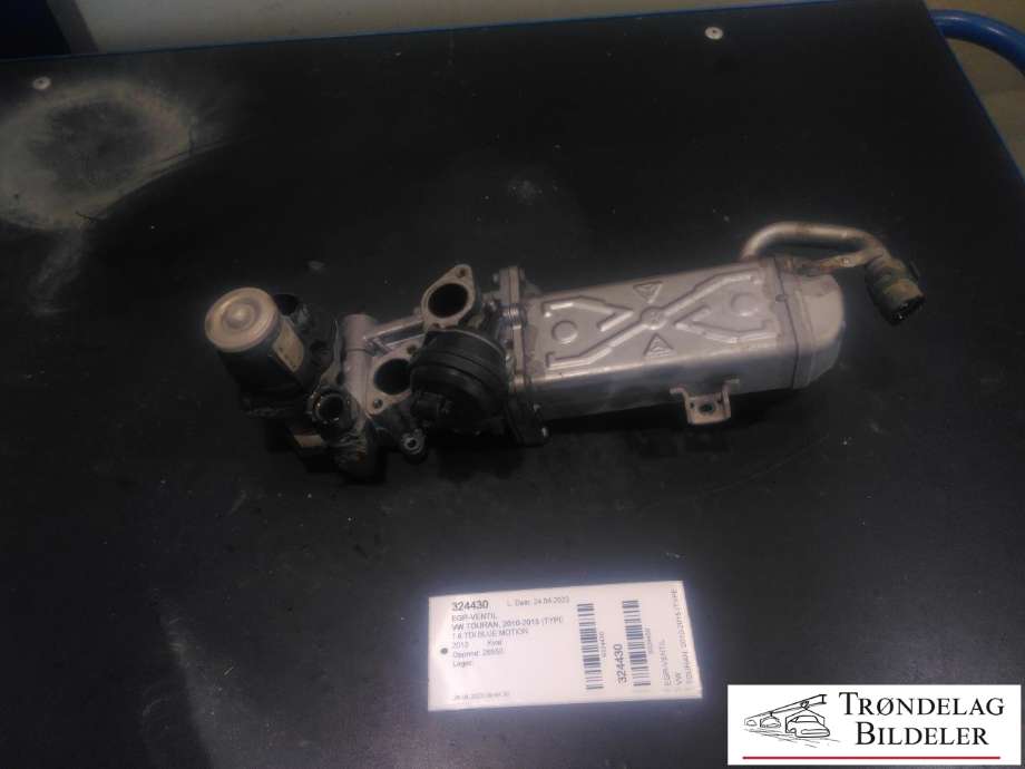 EGR-ventil til VW Touran 2010-2015 (Type I, Fase 3) (03L 131 512 DQ|)