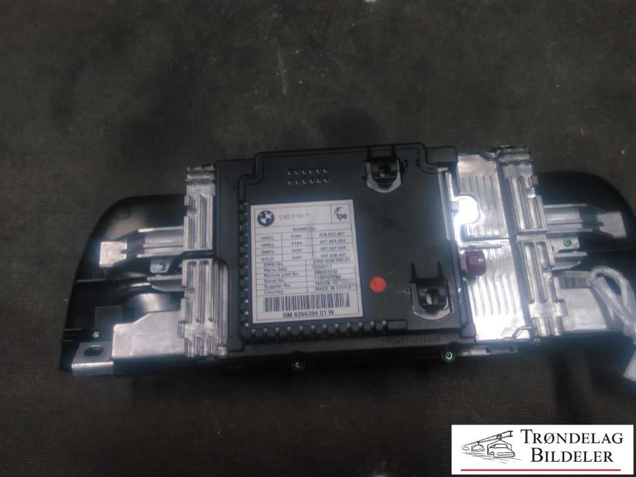 Bilstereo navigasjon skjerm til BMW 5-Serie 2010-2017 (F10/F11) (F10/F11) (65 50 9 266 384|926638401W|)