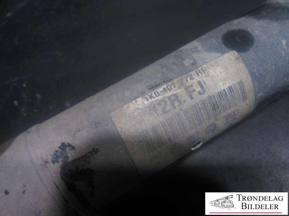Drivaksel høyre foran, diesel/automat til Audi A3 2009-2012 (Type II, Fase 2)  (1K0 407 272 RF|)