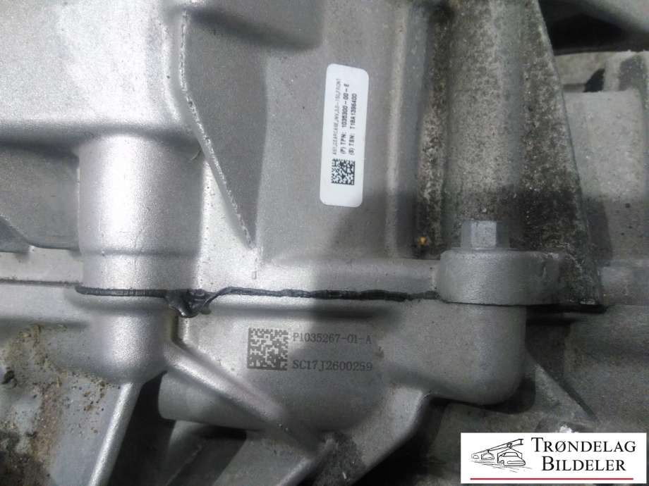 Motor elbil foran til Tesla Model S 2016-2021 (Fase 2)  (L2S|P103526701A|P103628700D)